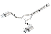 Borla 2018 Ford Mustang GT 5.0L AT/MT (w/o Valves) ATAK 3in Cat-Back Exhaust w/Polished Tips
