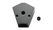Vibrant Billet Aluminum Y-Block Fitting with 1/8in NPT Port - 1/2in NPT x 1/2in NPT x 1/2in NPT