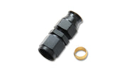 Vibrant -4AN Female to 1/4in Tube Adapter Fittings (w/ Brass Olive Insert)