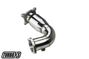 Turbo XS 2015+ Subaru WRX Front Pipe w/ Catalytic Converter