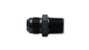 Vibrant -6AN to 1/8in NPT Straight Adapter Fitting - Aluminum