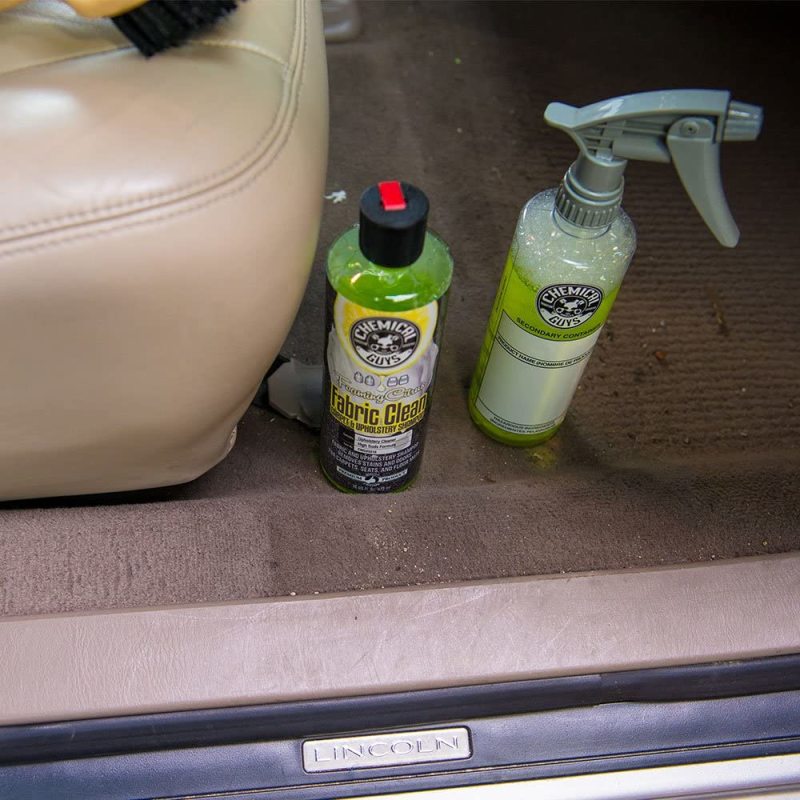 Chemical Guys Foaming Fabric Clean Carpet/Upholstery Shampoo & Odor El –  Hobby Shop Garage