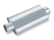 Borla XR-1 Racing Sportsman 2 1/2 inch Outlet / 2 1/2 inch Inlet 16in Case Oval Muffler