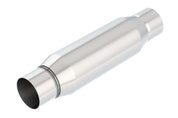 Borla CrateMuffler Resonator Option 2.5in Center/Center 3.5in Round x 10in