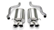 Corsa 2005-2007 Chevrolet Corvette C6 6.0L V8 Polished Sport Axle-Back Exhaust