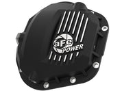 aFe Pro Series Dana 60 Front Differential Cover Black w/ Machined Fins 17-20 Ford Trucks (Dana 60)