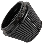 K&N Universal Rubber Filter Round Tapered 6in Flange ID x 7.5in Base OD x 5.25in Top OD x 6.75in H