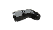 Vibrant -6AN Female to -6AN Male 45 Degree Swivel Adapter Fitting