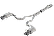Borla 2018 Ford Mustang GT 5.0L AT/MT 3in Atak Catback Exhaust w/ Valves (Carbon Fiber Black Tip)