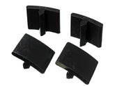 Energy Suspension 2005-07 Ford F-250/F-350 SD 2/4WD Rear Axle Bump Stop Set - Black